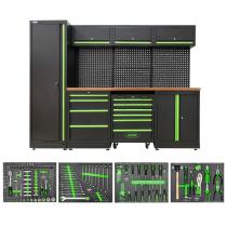 JBM SERIE446 - 54327 CONJUNTO MUEBLES MODULARES(18 PCS)+53708 SET 4 MODULOS